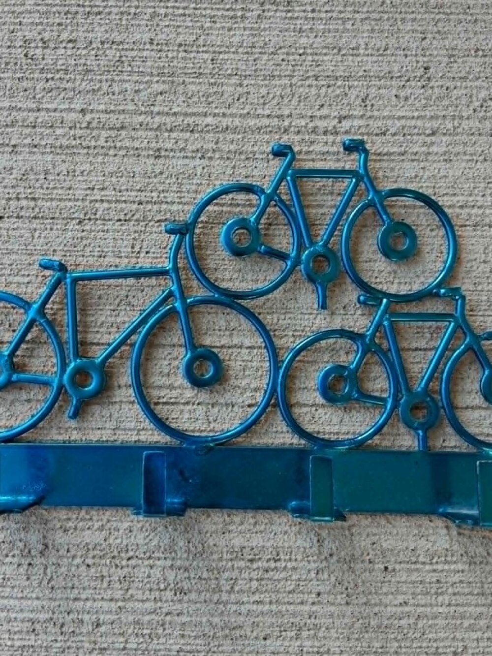 BICYCLE WALL ART--KEY HOLDER